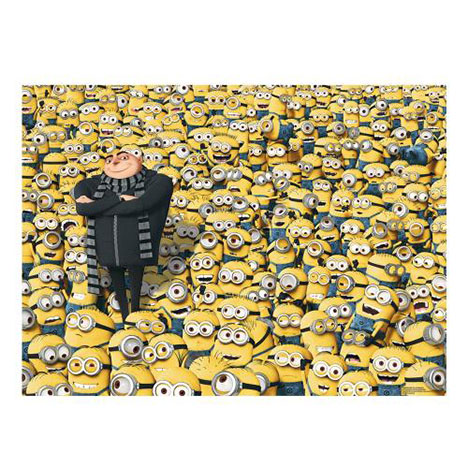 Minions and Gru XXL 100pc Minions Jigsaw Puzzle Extra Image 1